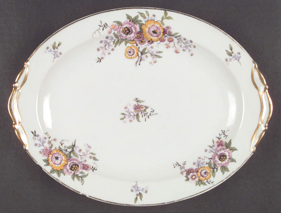 BER60 12" Oval Serving Platter by Bernardaud-1