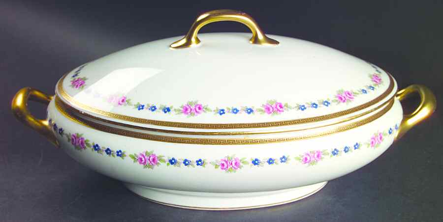 BER7 Oval Covered Vegetable by Bernardaud-1