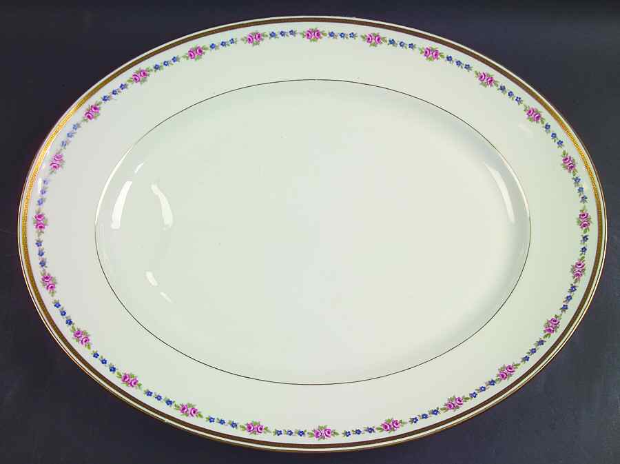 BER7 20" Oval Serving Platter by Bernardaud-1