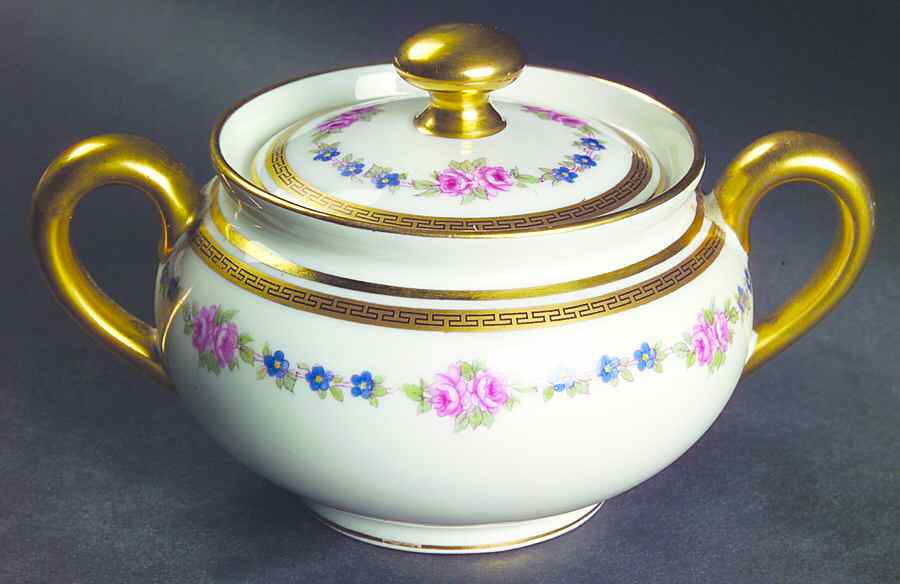 BER7 Sugar Bowl & Lid by Bernardaud-1