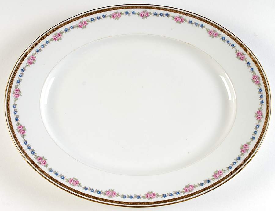 BER7 15" Oval Serving Platter by Bernardaud-1