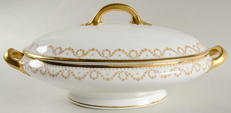 BER81 Oval Covered Vegetable by Bernardaud-1