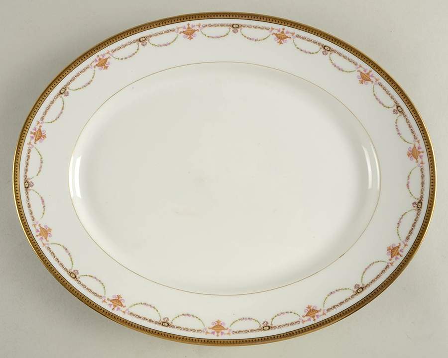 BER99 15" Oval Serving Platter by Bernardaud-1