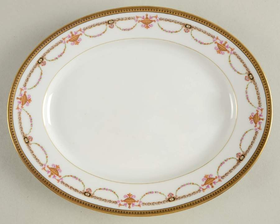 BER99 11" Oval Serving Platter by Bernardaud-1