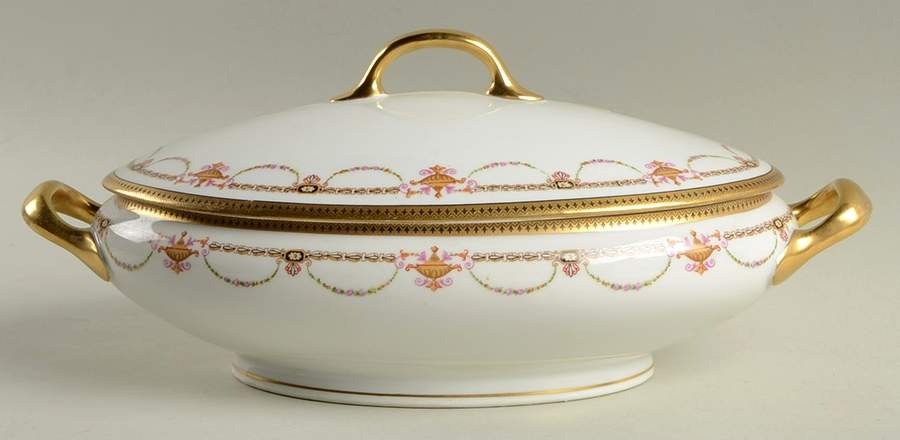 BER99 Oval Covered Vegetable by Bernardaud-1