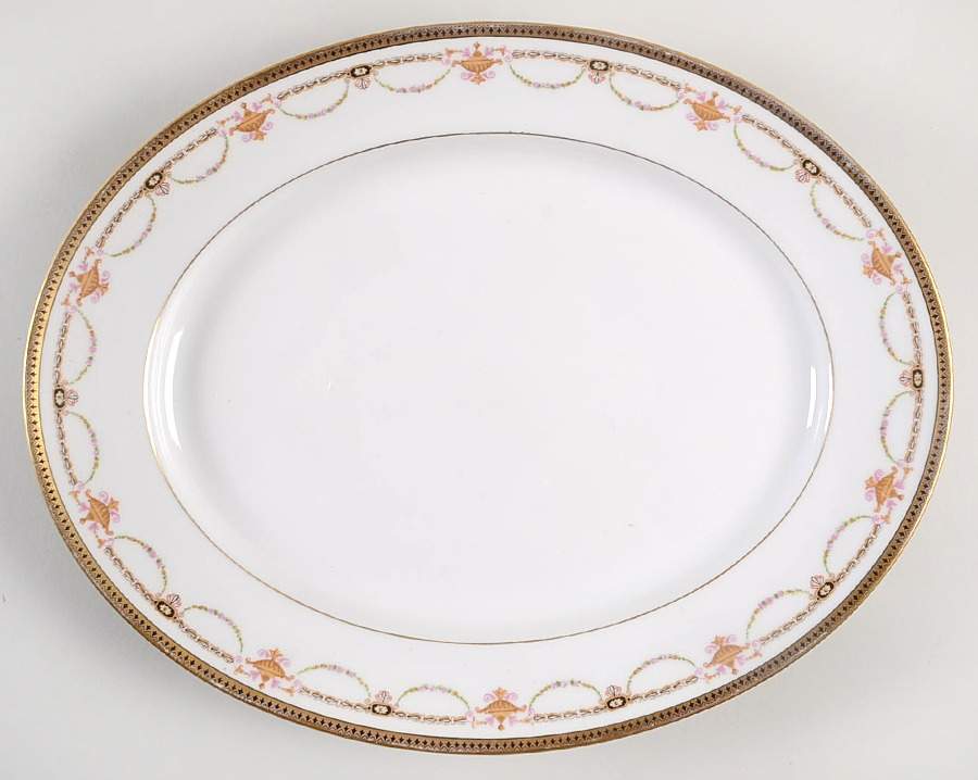 BER99 13" Oval Serving Platter by Bernardaud-1