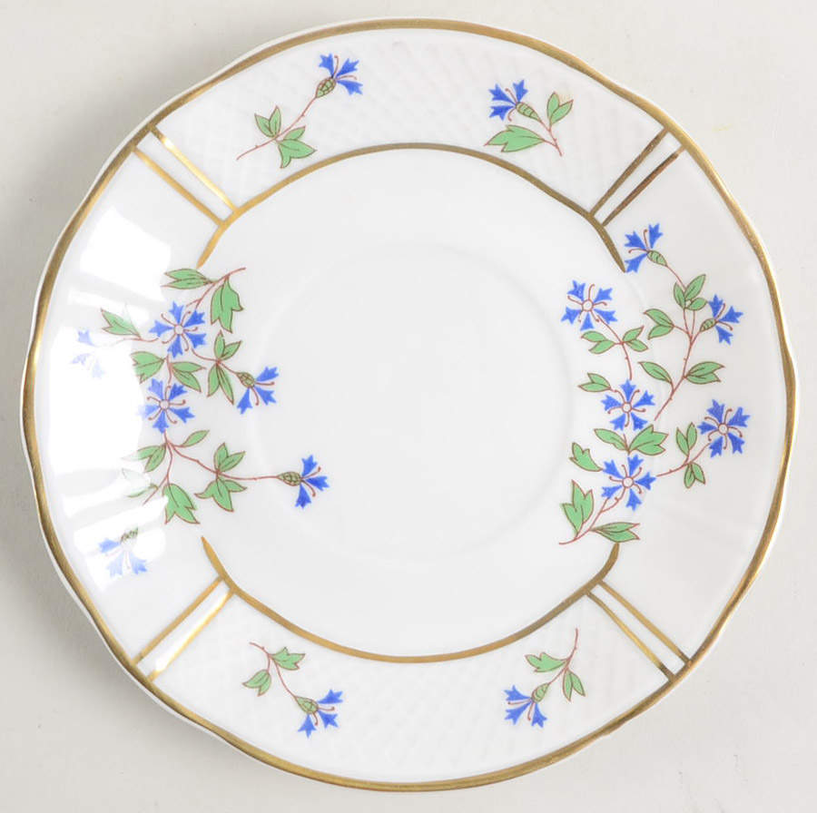 Bleuets Saucer by Bernardaud-1