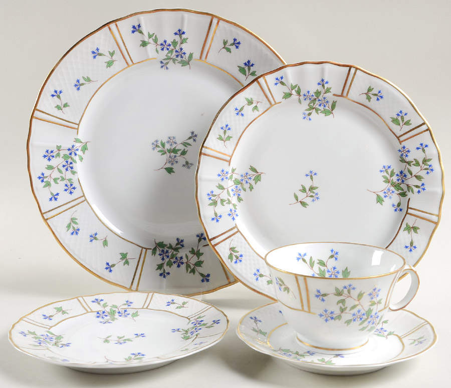 Bleuets 5 Piece Place Setting by Bernardaud-1