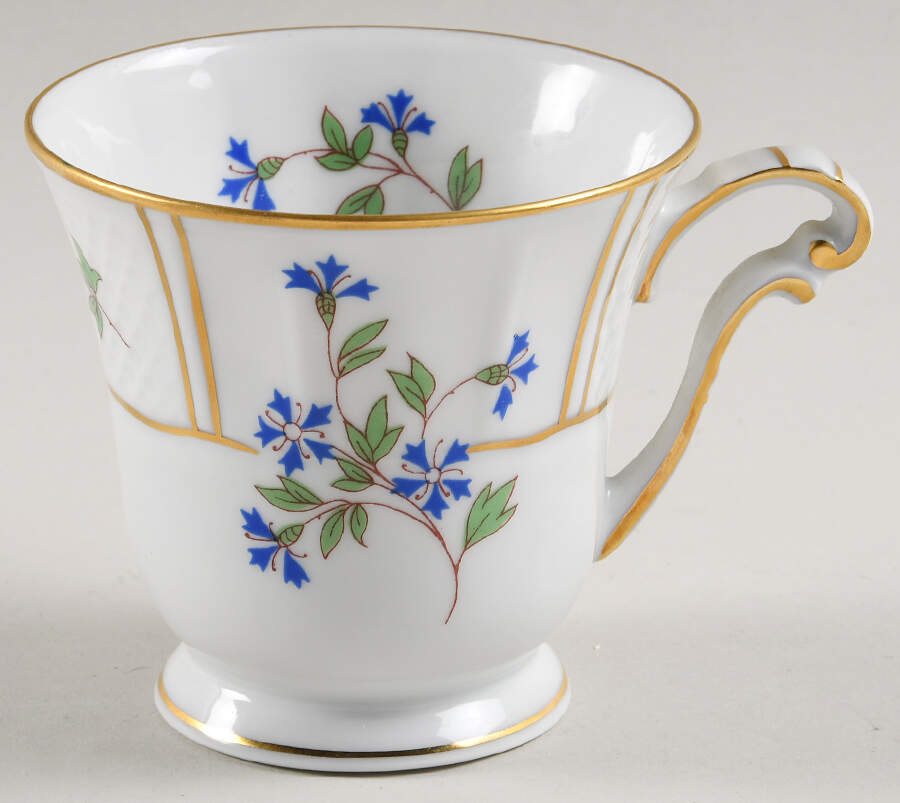Bleuets Footed Cup by Bernardaud-1