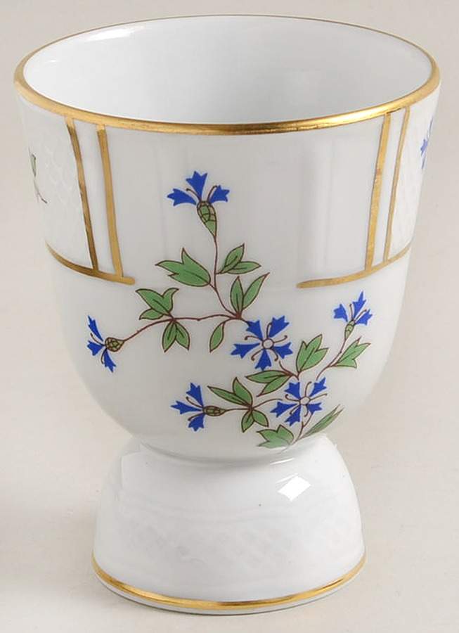 Bleuets Double Egg Cup by Bernardaud-1