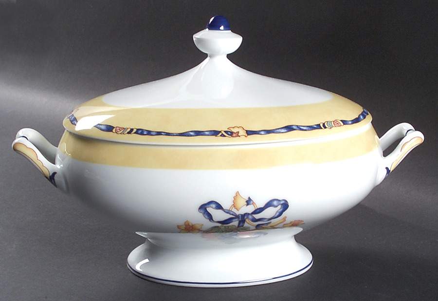 Borghese Oval Covered Vegetable by Bernardaud-1