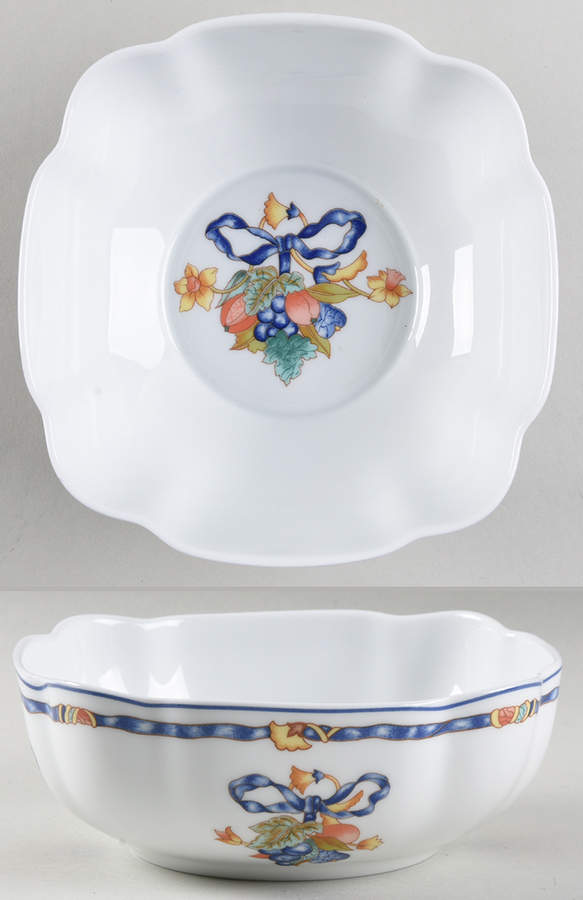 Borghese Large Lobed Bowl by Bernardaud-1