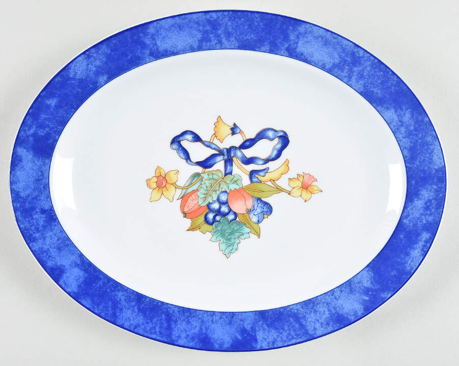 Borghese 11" Oval Serving Platter by Bernardaud-1