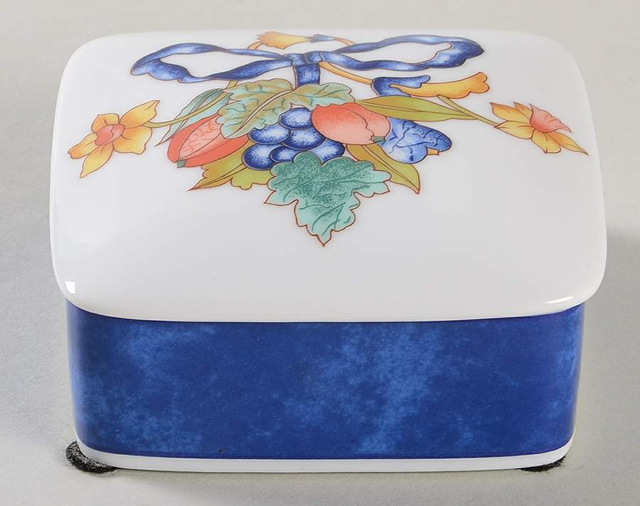 Borghese 3" Square Box W/Lid by Bernardaud-1