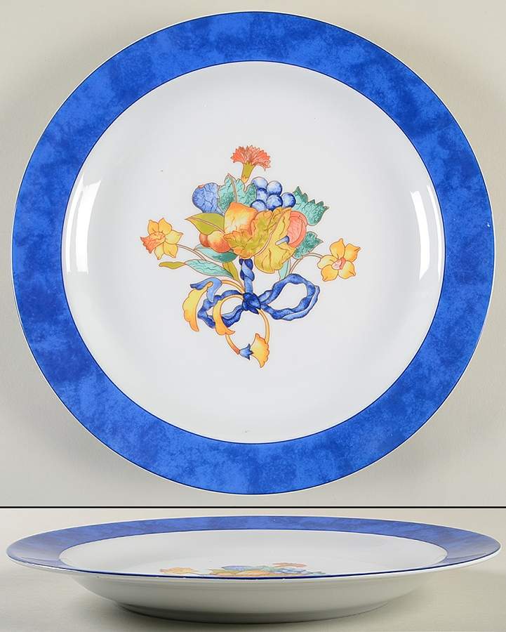 Borghese 11" Deep Round Platter by Bernardaud-1