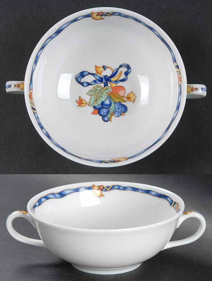 Borghese Flat Cream Soup Bowl by Bernardaud-1