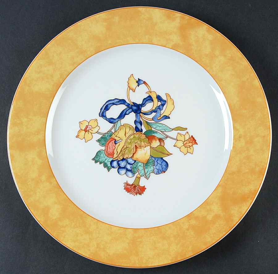 Borghese 11" Deep Round Platter by Bernardaud-1