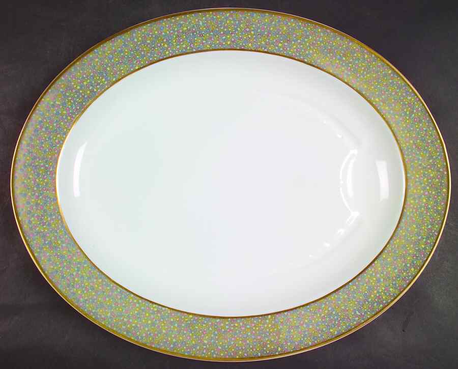 Boston 17" Oval Serving Platter by Bernardaud-1