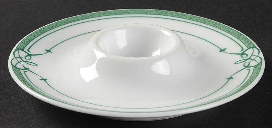 Cafe Paris Green Egg Holder by Bernardaud-1