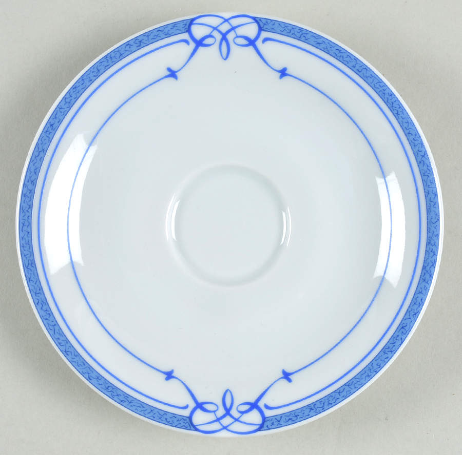 Cafe Paris Blue Saucer for Demitasse Cup by Bernardaud-1