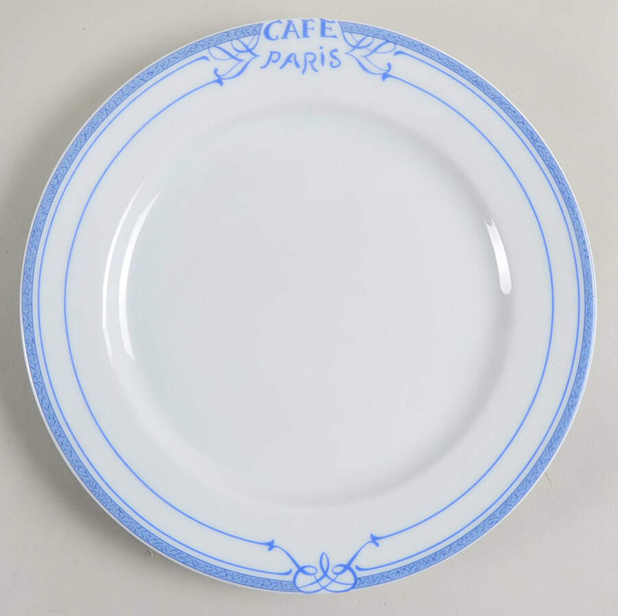 Cafe Paris Blue Salad Plate by Bernardaud-1