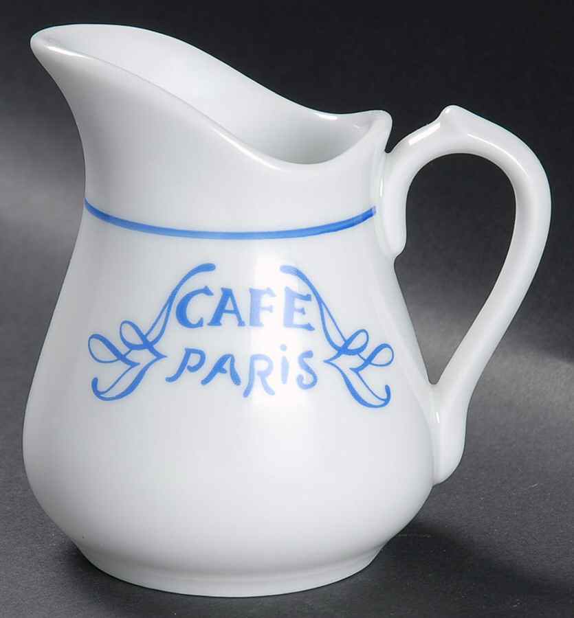 Cafe Paris Blue Creamer by Bernardaud-1