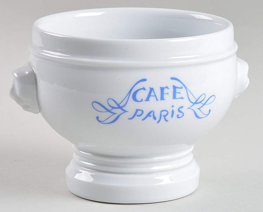 Cafe Paris Blue Individual Soup No Lid by Bernardaud-1