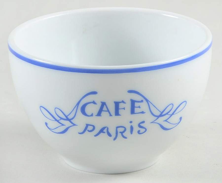 Cafe Paris Blue Open Sugar Bowl by Bernardaud-1