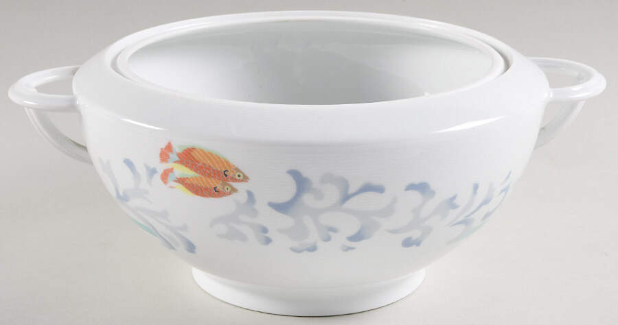 Caraibes Tureen No Lid by Bernardaud-1