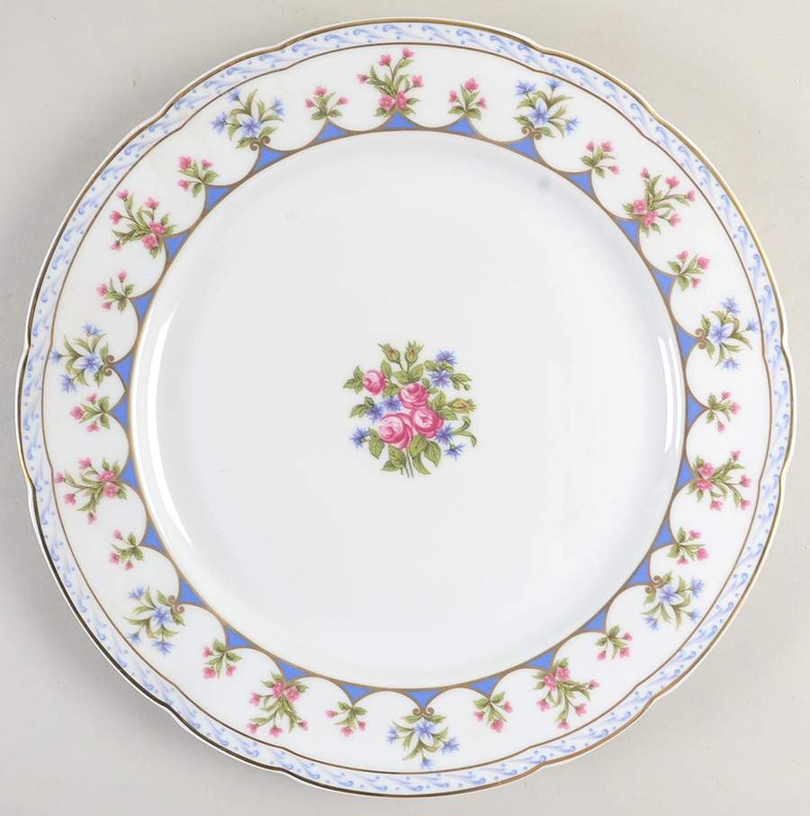 Chateaubriand Blue Service Plate (Charger) by Bernardaud-1