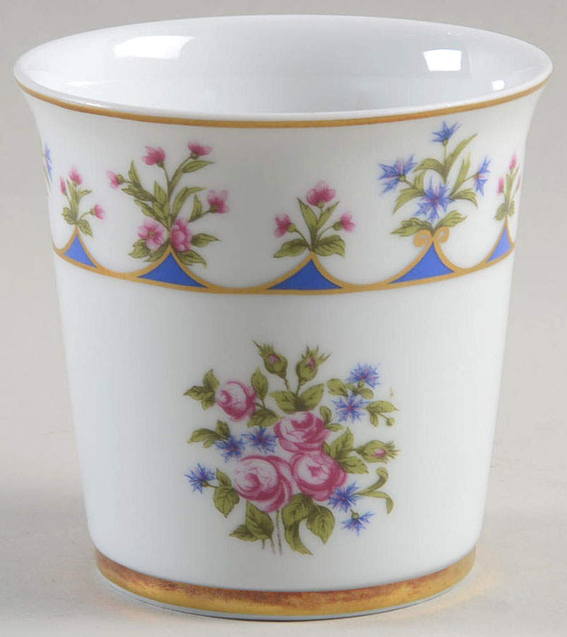 Chateaubriand Blue Tall China Tumbler by Bernardaud-1