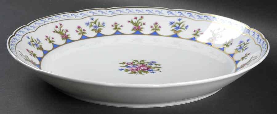 Chateaubriand Blue Deep Dish by Bernardaud-1