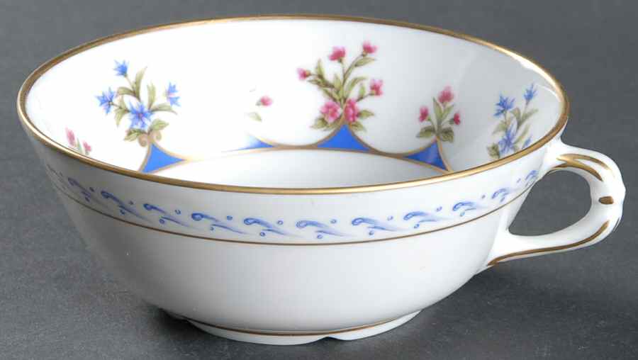 Chateaubriand Blue Breakfast Cup by Bernardaud-1