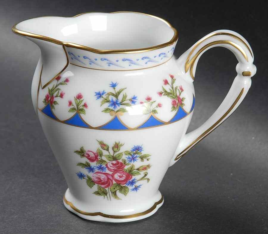 Chateaubriand Blue Mini Creamer by Bernardaud-1