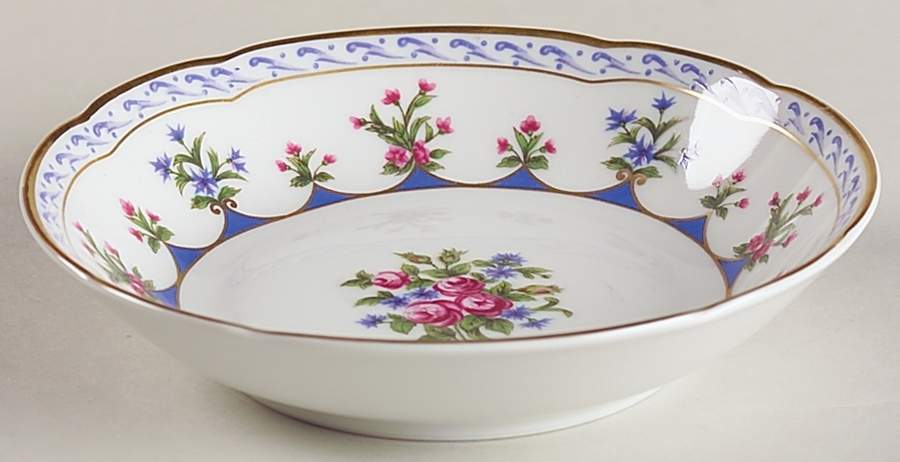 Chateaubriand Blue Fruit/Dessert (Sauce) Bowl by Bernardaud-1