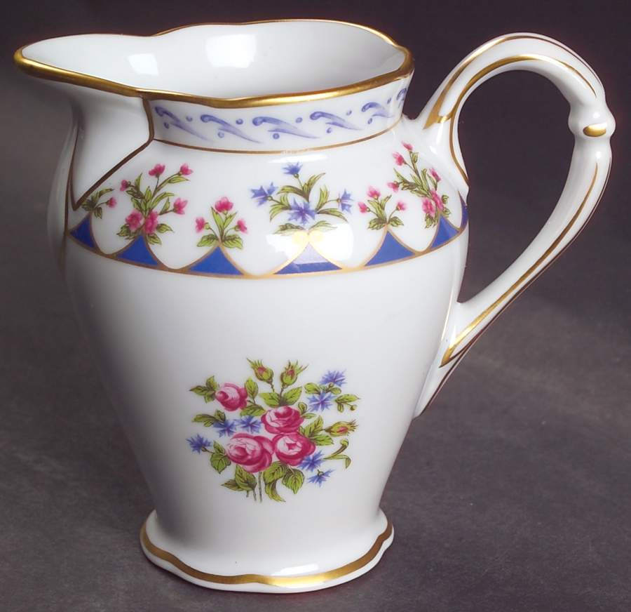 Chateaubriand Blue Creamer by Bernardaud-1