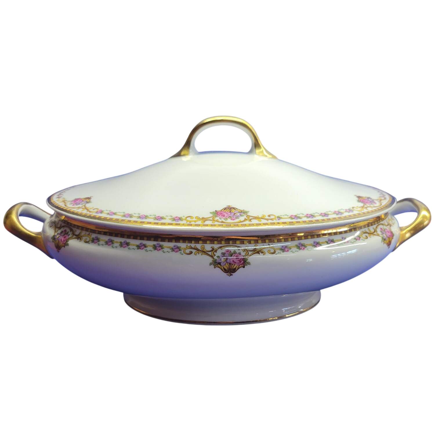 Chamberry Oval Covered Vegetable by Bernardaud-1