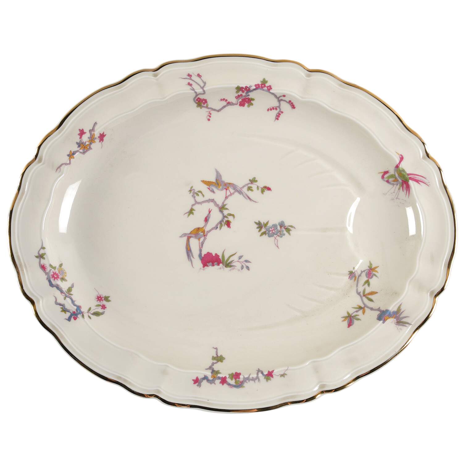 Chantilly 17" Oval Serving Platter by Bernardaud-1