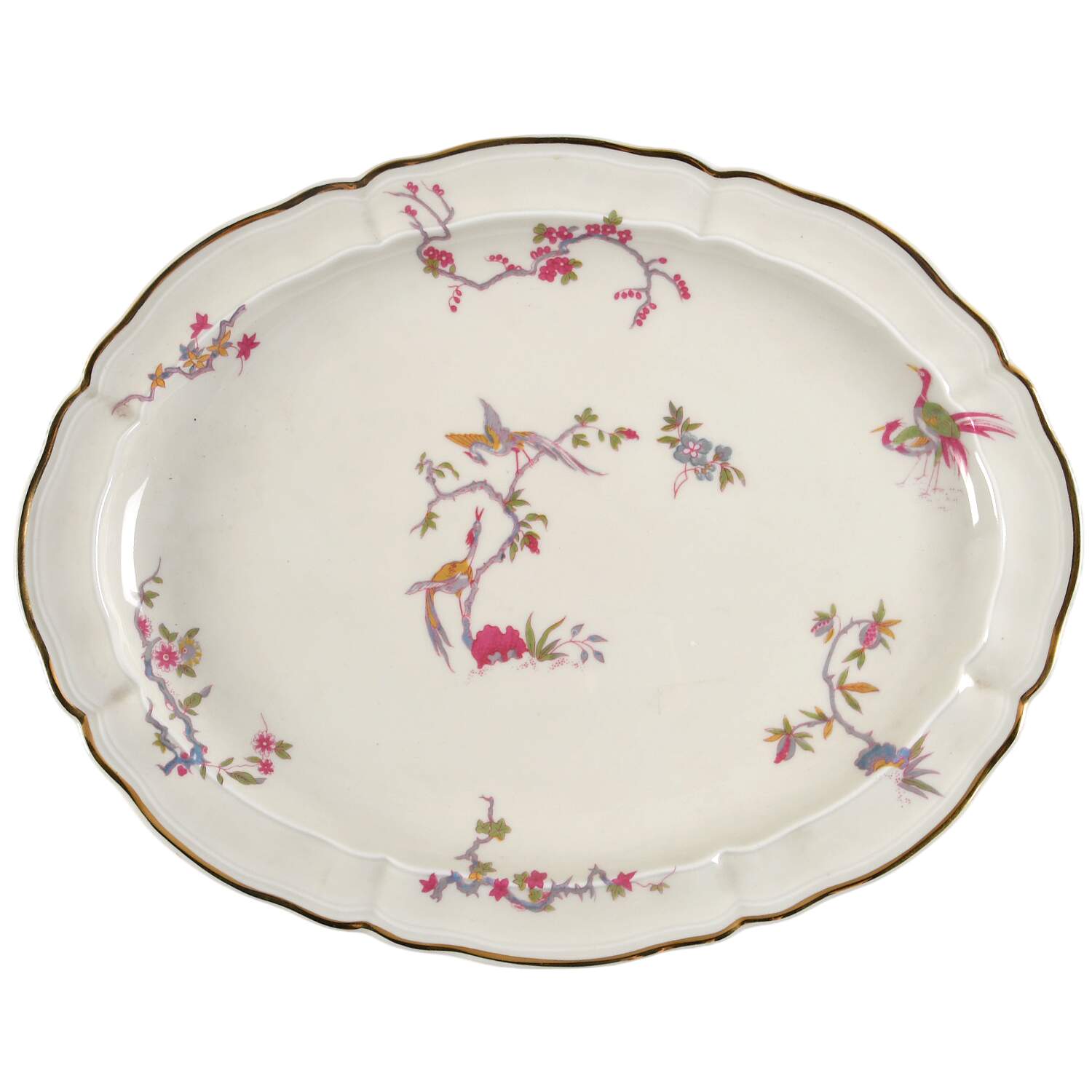 Chantilly 15" Oval Serving Platter by Bernardaud-1