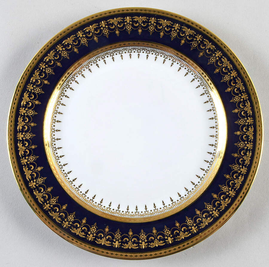 Chenonceaux Cobalt Salad Plate by Bernardaud-1