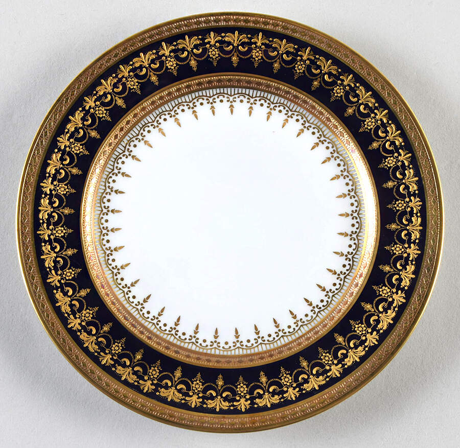 Chenonceaux Cobalt Bread & Butter Plate by Bernardaud-1
