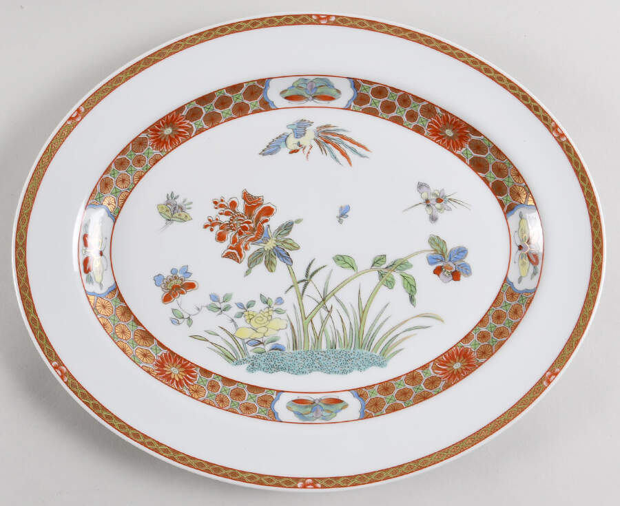 Chef D'Oeuvre 13" Oval Serving Platter by Bernardaud-1