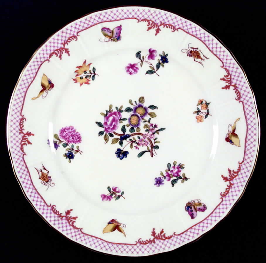 Compagnie Des Indes Red Dinner Plate by Bernardaud-1