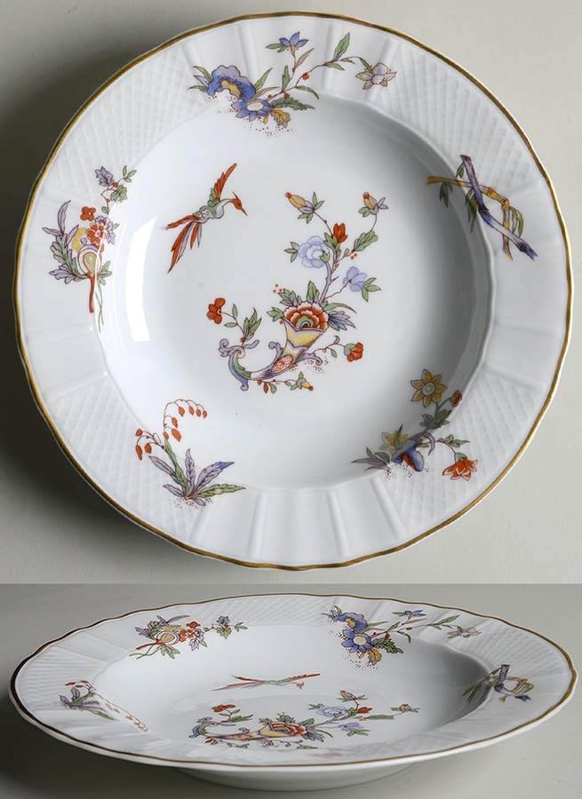 Conde Large Rim Soup Bowl by Bernardaud-1