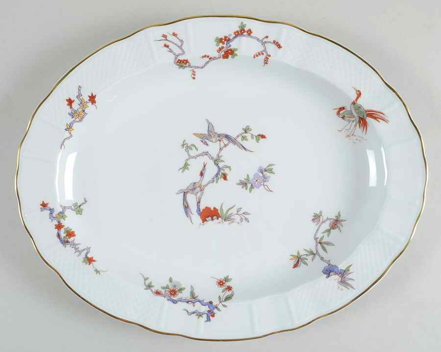 Conde 15" Oval Serving Platter by Bernardaud-1