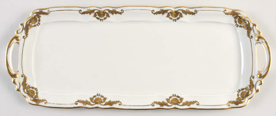 Coquille Large Sandwich Tray by Bernardaud-1
