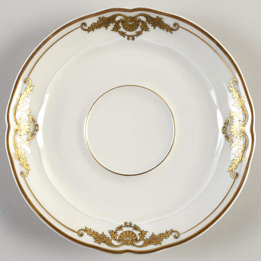 Coquille Saucer for Cream Soup Bowl by Bernardaud-1