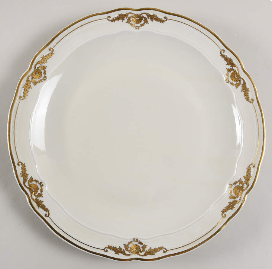Coquille Service Plate (Charger) by Bernardaud-1
