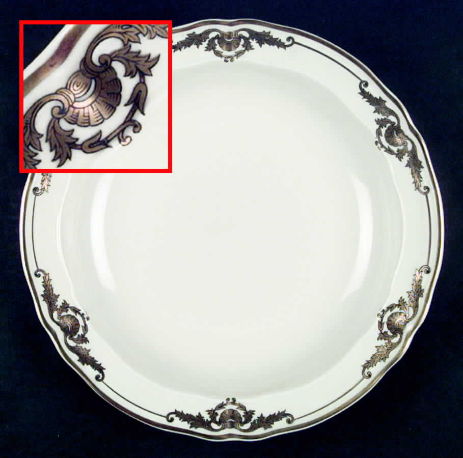 Coquille Large Rim Soup Bowl by Bernardaud-1