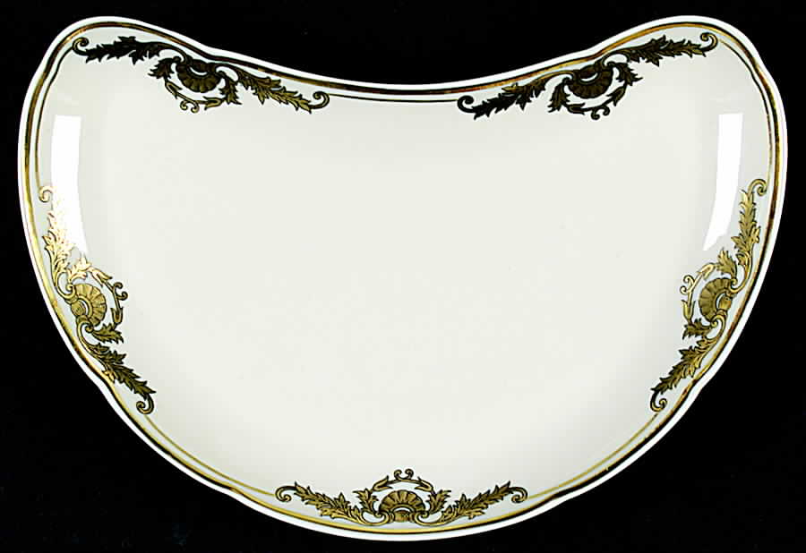 Coquille Crescent Salad Plate by Bernardaud-1